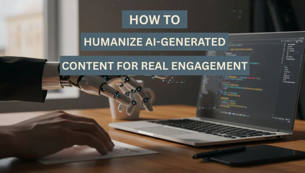 How to Humanize AI-Generated Content for Real Engagement