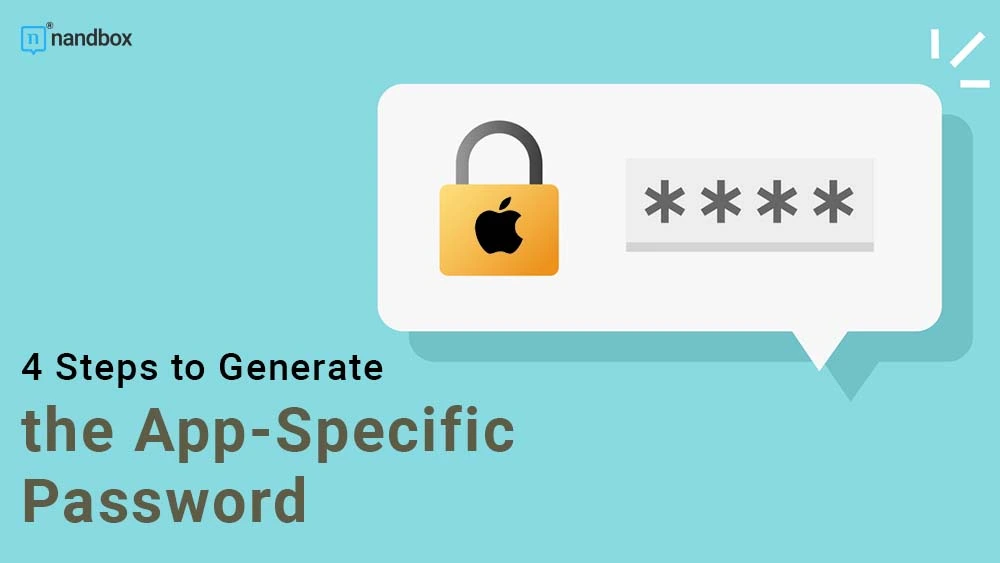 4 Steps to Generate the App-Specific Password