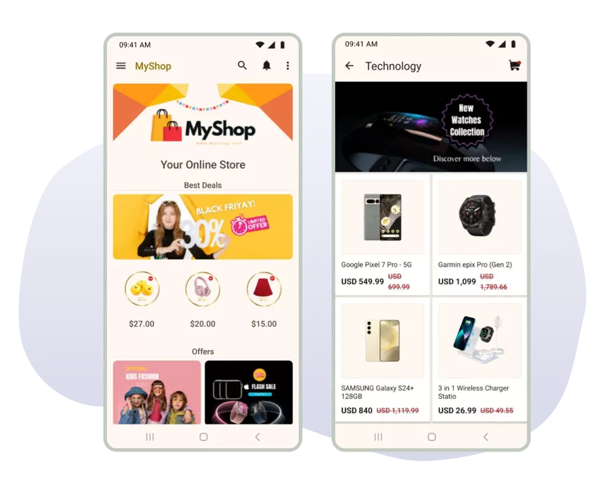 App Development-phone-store