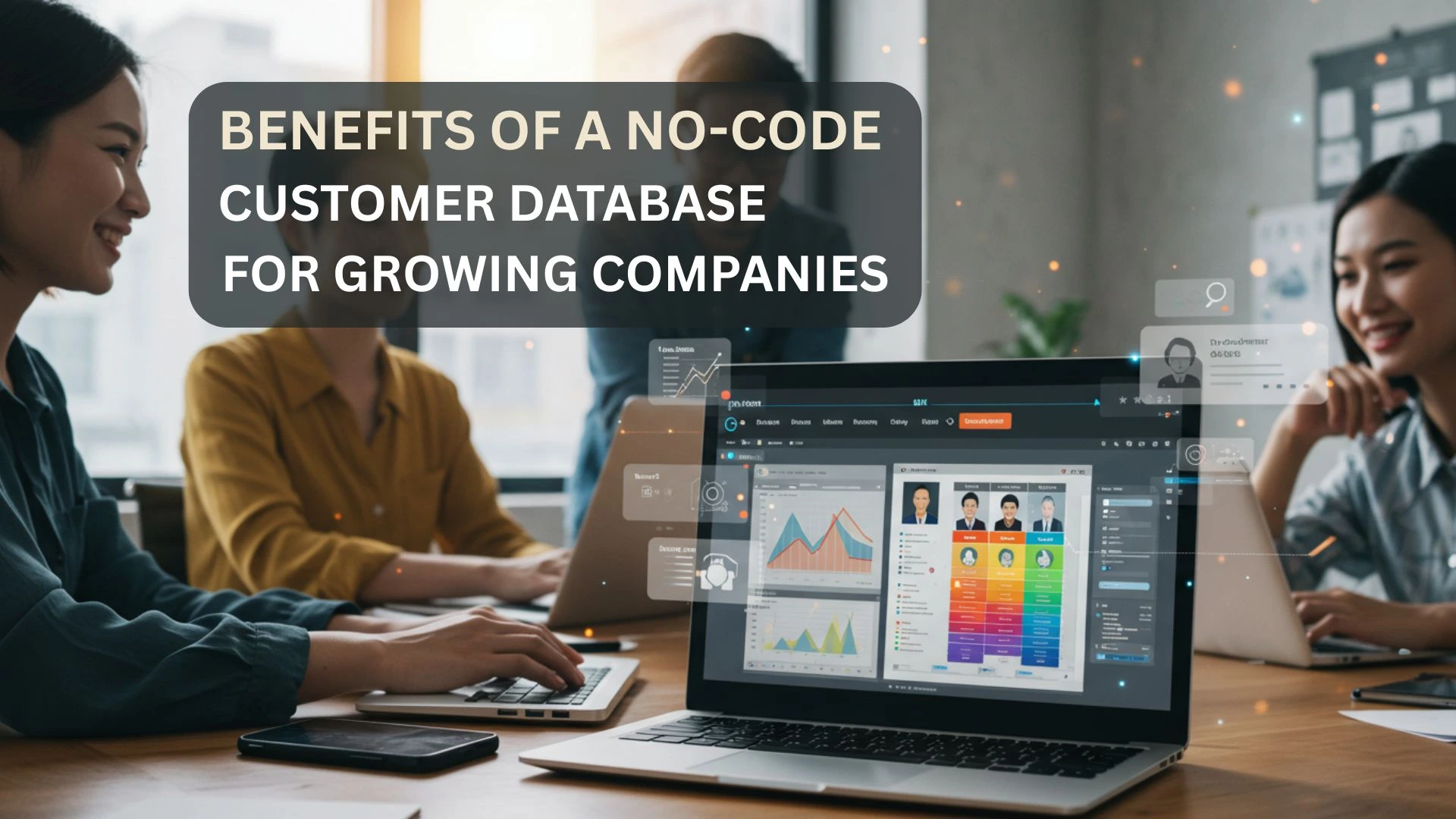Benefits of a No-Code Customer Database for Growing Companies