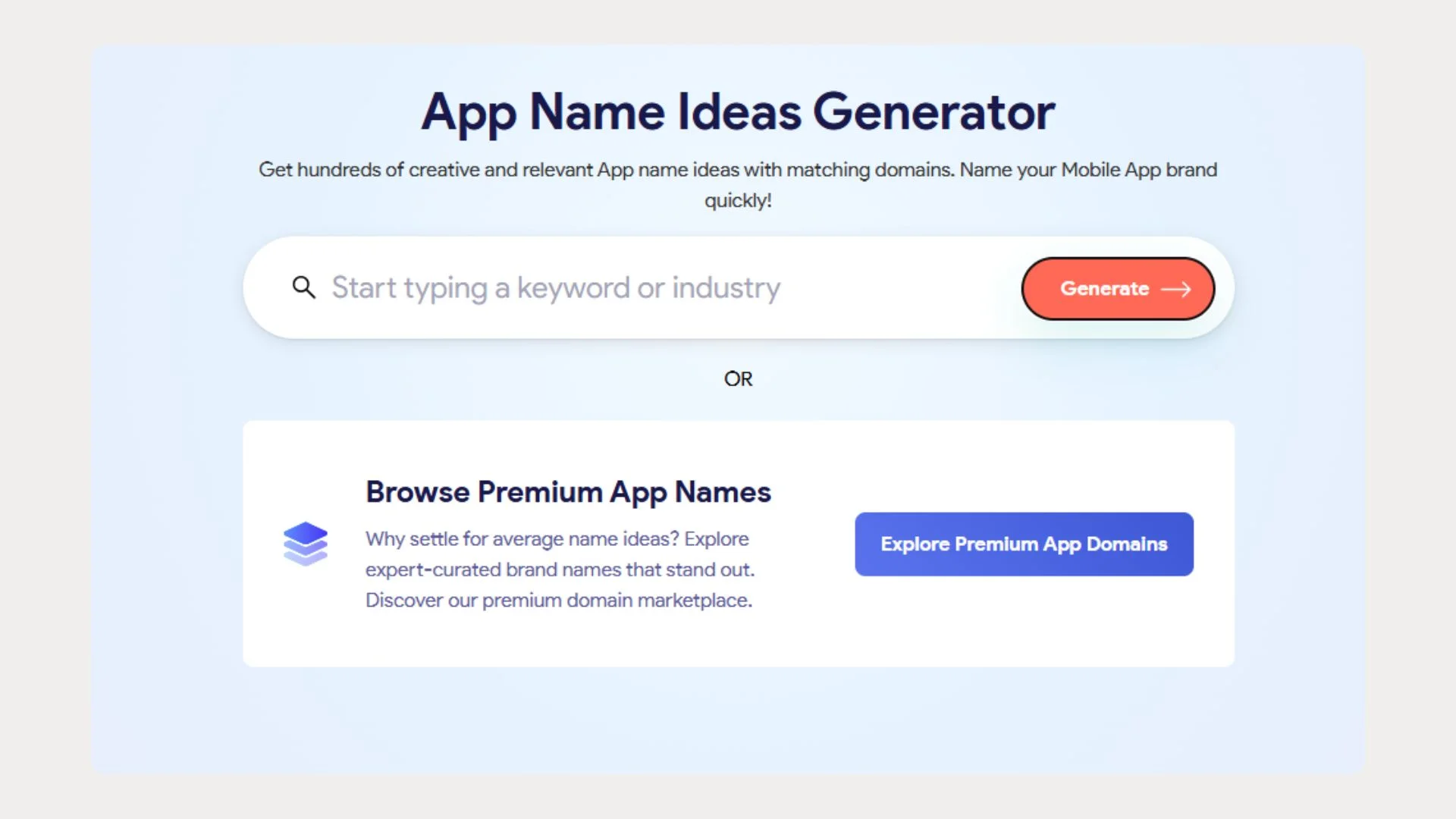 Brainstorming for an App Name