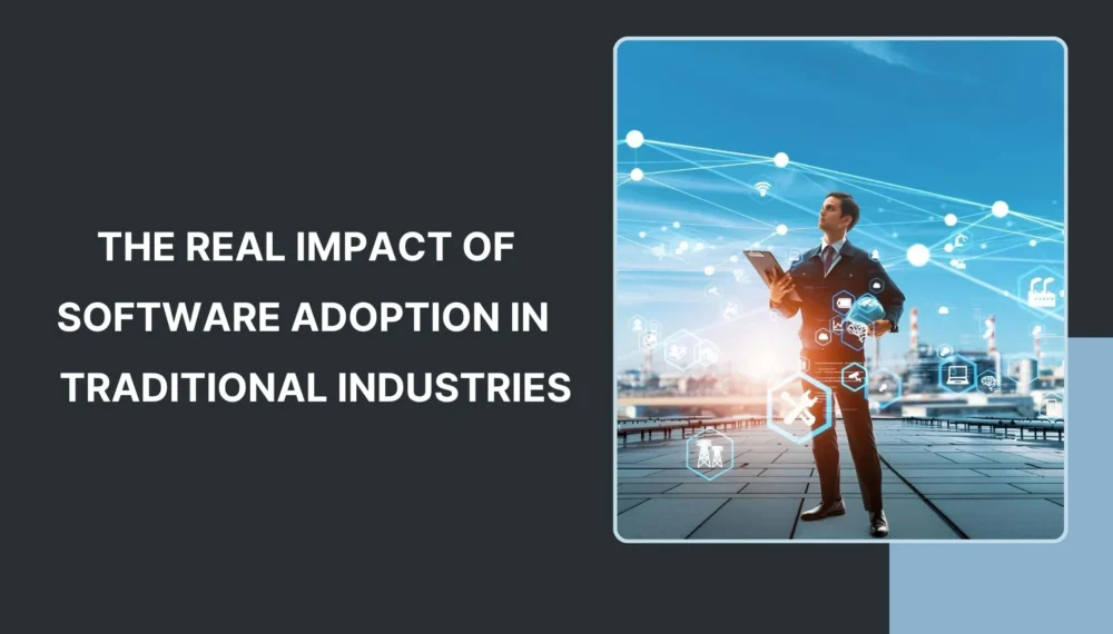The Real Impact of Software Adoption in Traditional Industries