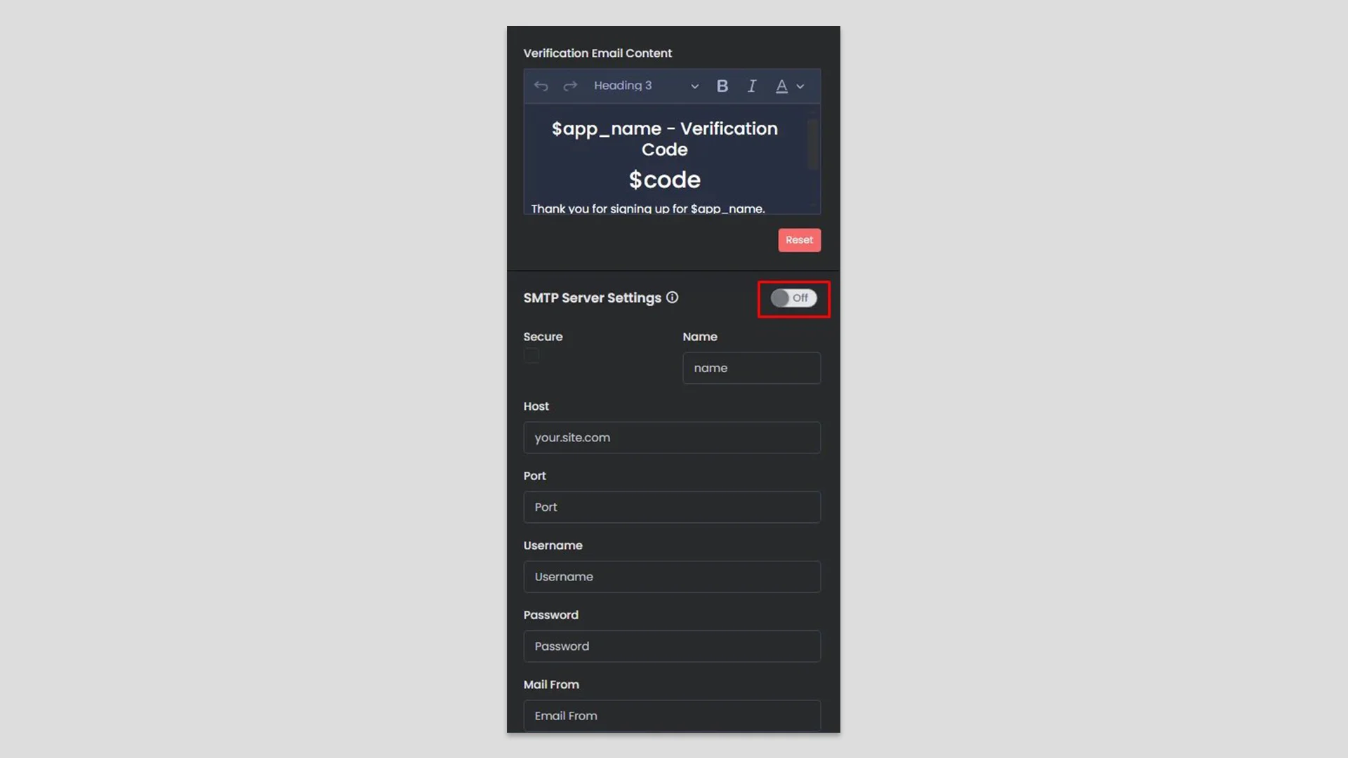 Turn-the-‘SMTP-Server-Settings’-toggle-on