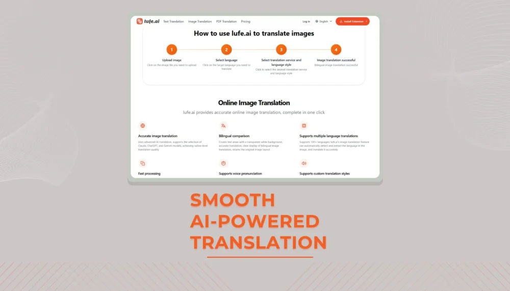 Lufe AI: Say Hello to Smooth AI-Powered Translation